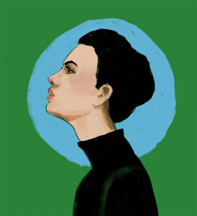 Illustration of a woman