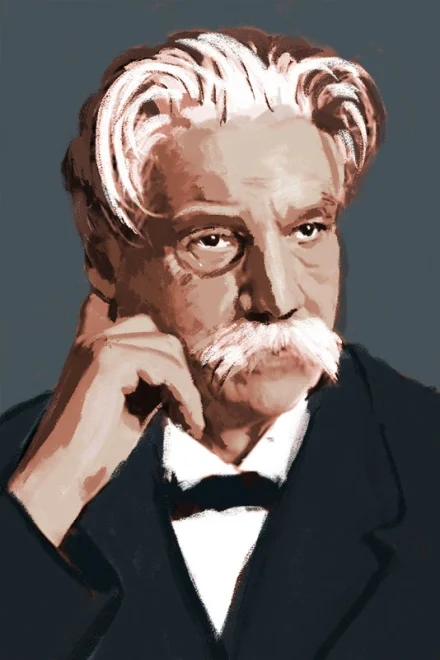Portrait of Albert Schweitzer
